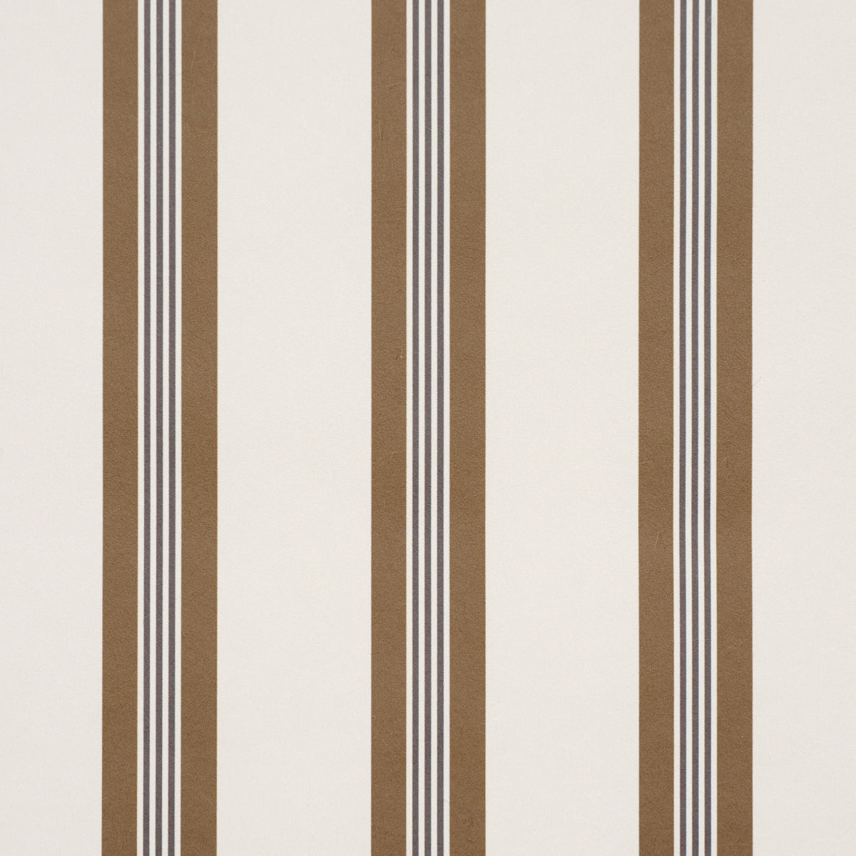 Purchase 5018174 | Chatham Stripe, Umber - Schumacher Wallpaper