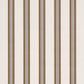 Purchase 5018174 | Chatham Stripe, Umber - Schumacher Wallpaper