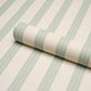 Purchase 5018175 | Chatham Stripe, Celadon - Schumacher Wallpaper
