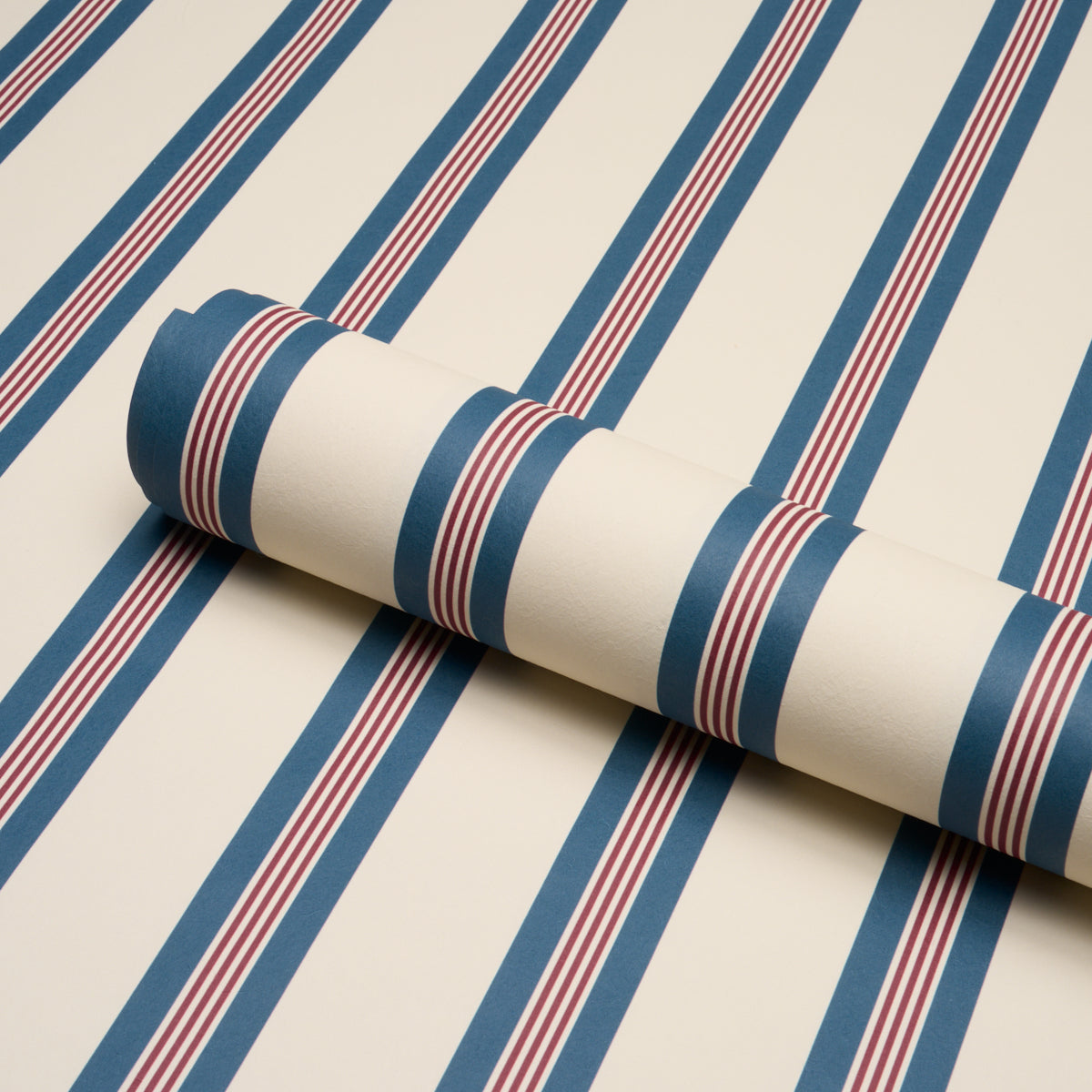 Purchase 5018177 | Chatham Stripe, Americana - Schumacher Wallpaper