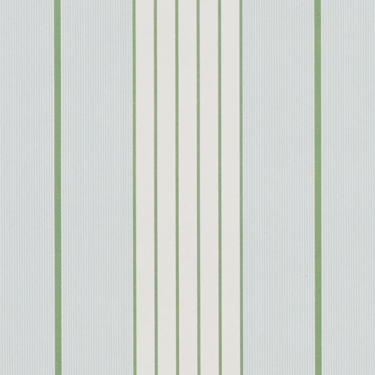 Purchase 5018180 | Audrey Stripe, Sky & Leaf - Schumacher Wallpaper
