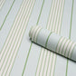 Purchase 5018180 | Audrey Stripe, Sky & Leaf - Schumacher Wallpaper
