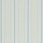 Purchase 5018180 | Audrey Stripe, Sky & Leaf - Schumacher Wallpaper