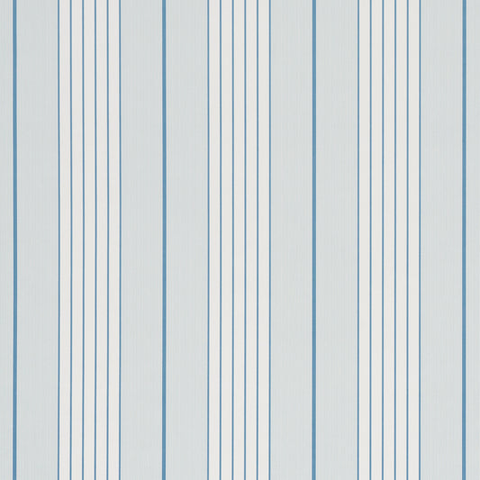 Purchase 5018181 | Audrey Stripe, Blues - Schumacher Wallpaper