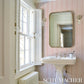 Purchase 5018182 | Audrey Stripe, Pink - Schumacher Wallpaper