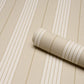 Purchase 5018183 | Audrey Stripe, Sand - Schumacher Wallpaper