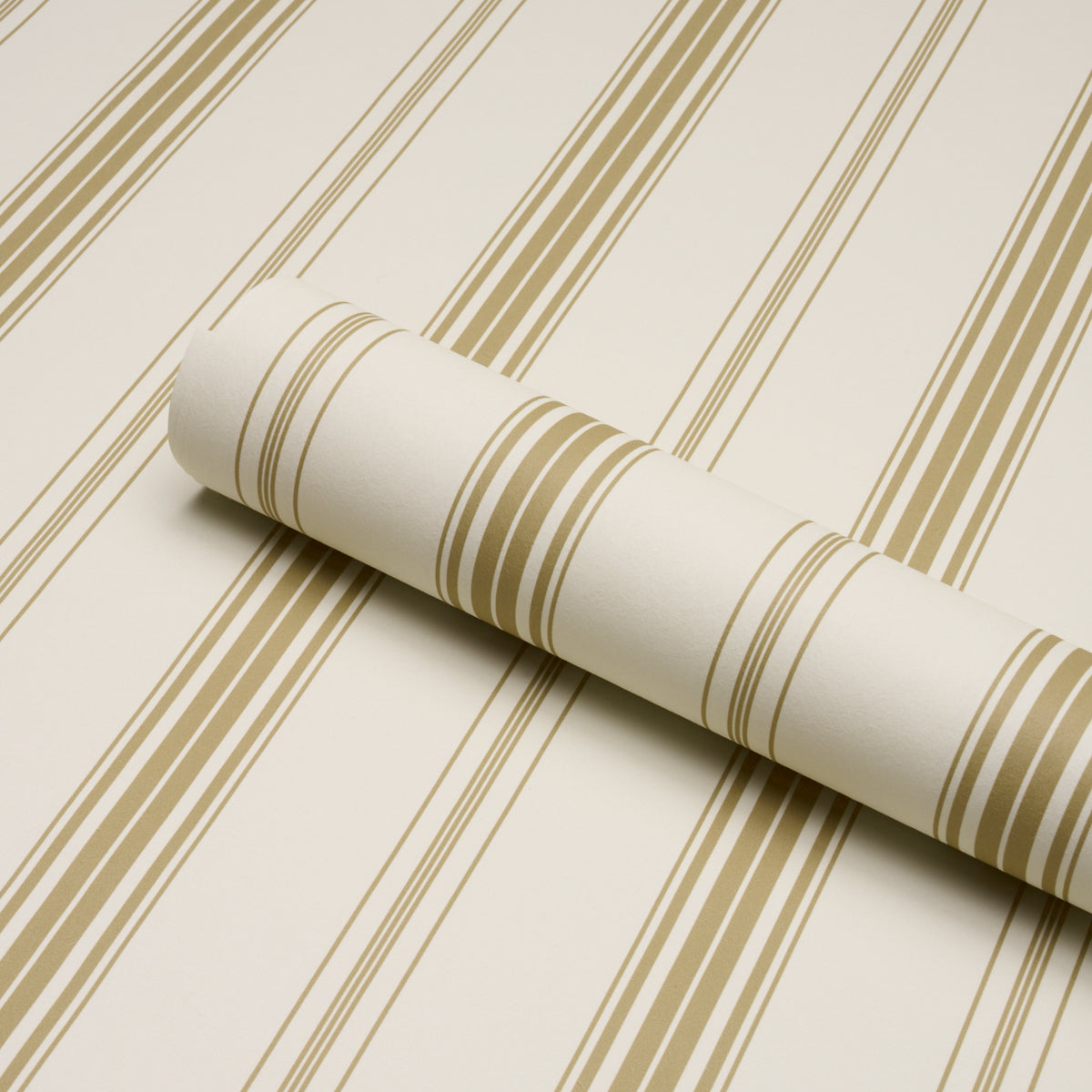 Purchase 5018191 | Coco Stripe, Neutral - Schumacher Wallpaper