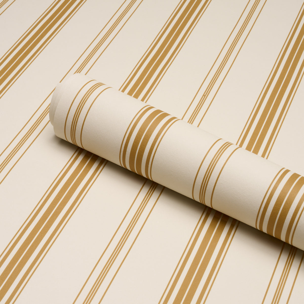 Purchase 5018192 | Coco Stripe, Marigold - Schumacher Wallpaper