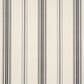 Purchase 5018195 | Coco Stripe, Graphite - Schumacher Wallpaper