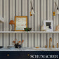 Purchase 5018195 | Coco Stripe, Graphite - Schumacher Wallpaper
