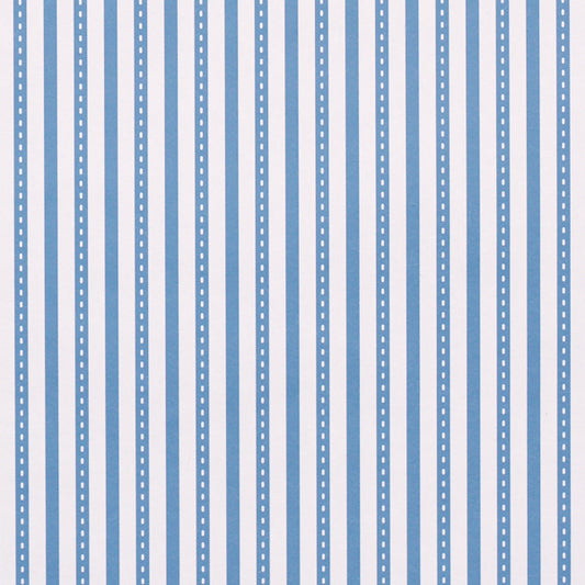 Purchase 5018201 | Mathis Ticking Stripe, Delft - Schumacher Wallpaper