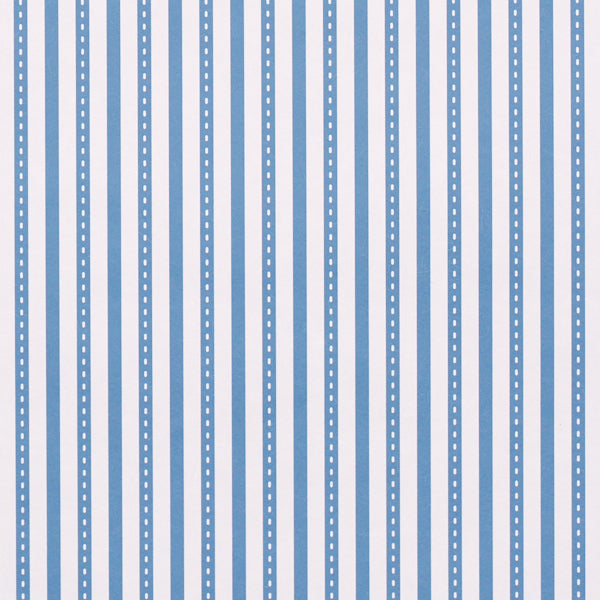 Purchase 5018201 | Mathis Ticking Stripe, Delft - Schumacher Wallpaper