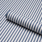 Purchase 5018202 | Mathis Ticking Stripe, Indigo - Schumacher Wallpaper