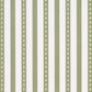 Purchase 5018203 | Mathis Ticking Stripe, Leaf - Schumacher Wallpaper