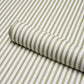 Purchase 5018203 | Mathis Ticking Stripe, Leaf - Schumacher Wallpaper