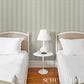 Purchase 5018203 | Mathis Ticking Stripe, Leaf - Schumacher Wallpaper