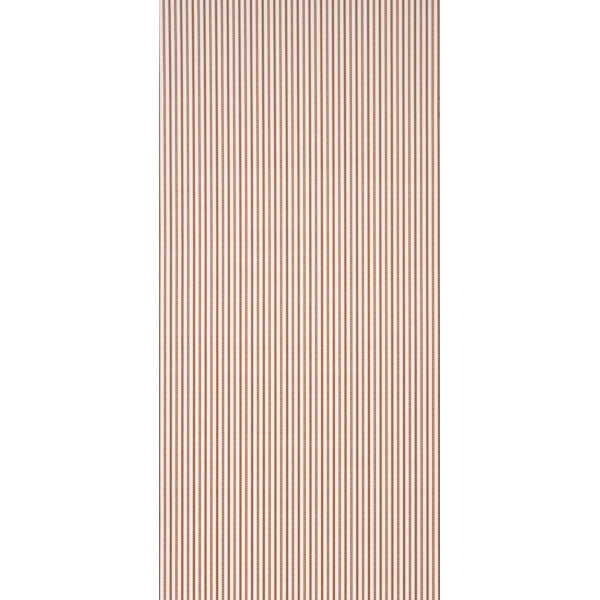 Purchase 5018205 | Mathis Ticking Stripe, Umber - Schumacher Wallpaper