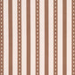 Purchase 5018205 | Mathis Ticking Stripe, Umber - Schumacher Wallpaper