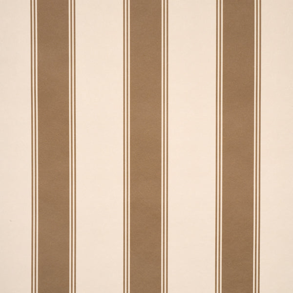 Purchase 5018210 | Rafe Stripe, Chocolate - Schumacher Wallpaper