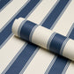 Purchase 5018215 | Rafe Stripe, Indigo - Schumacher Wallpaper