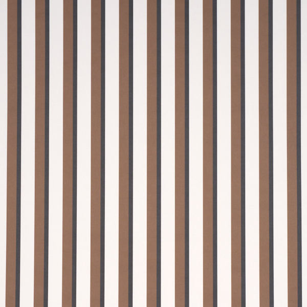 Purchase 5018224 | Rigsby Stripe, Umber - Schumacher Wallpaper