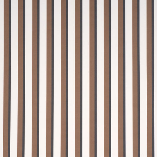 Purchase 5018224 | Rigsby Stripe, Umber - Schumacher Wallpaper