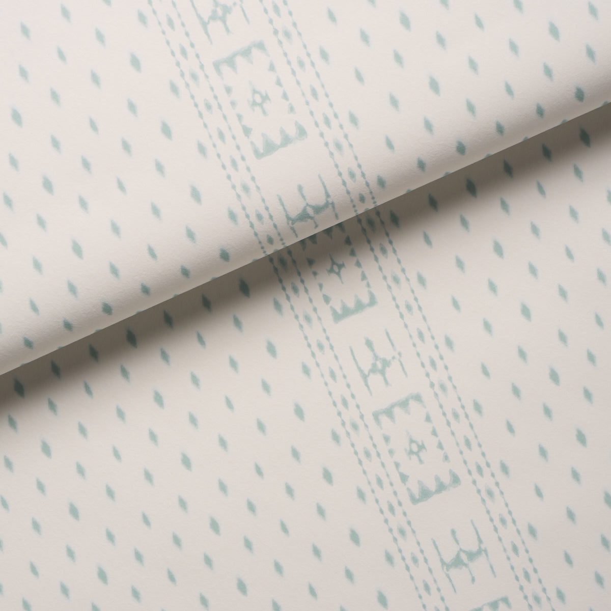 Purchase 5018242 | Indah Batik, Aqua - Schumacher Wallpaper
