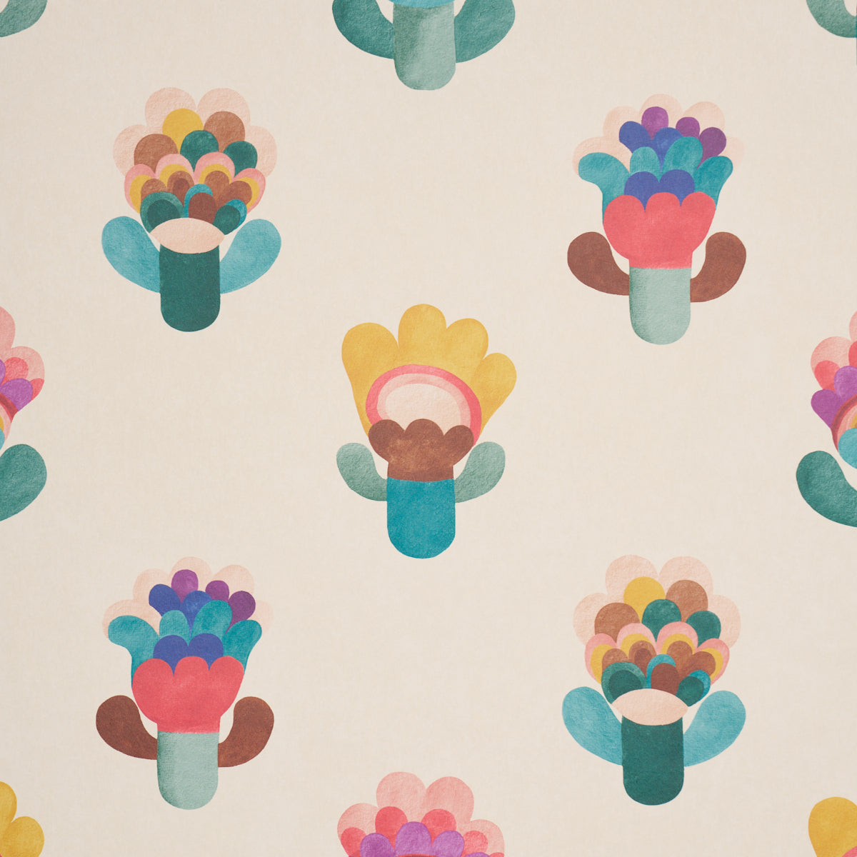 Purchase 5018272 | Le Jardin, Spring - Schumacher Wallpaper
