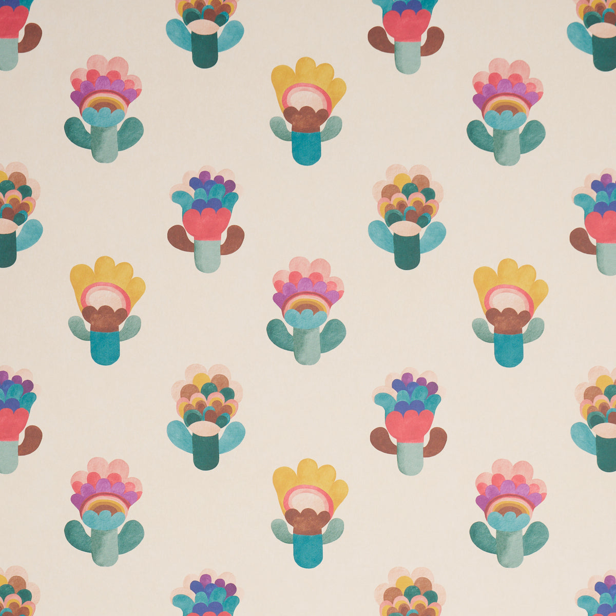 Purchase 5018272 | Le Jardin, Spring - Schumacher Wallpaper