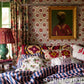 Purchase 5018280 | Amal, Tent Red & Blue - Schumacher Wallpaper