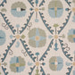 Purchase 5018281 | Amal, Calm Blue/Laurel Green - Schumacher Wallpaper