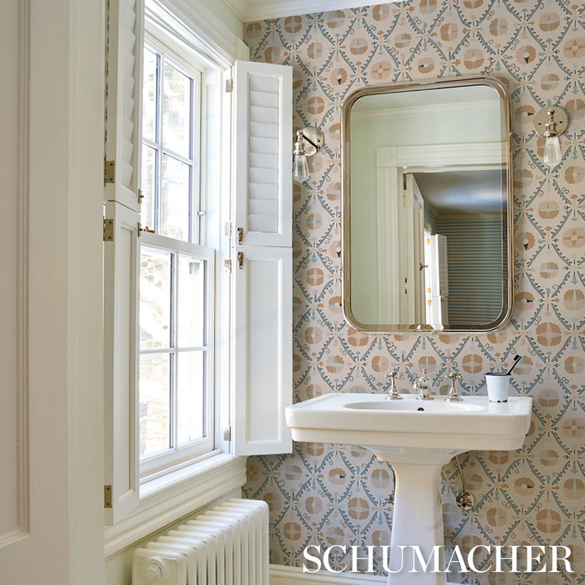 Purchase 5018282 | Amal, Almondine - Schumacher Wallpaper