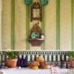 Purchase 5018301 | Crème Anglaise, Juniper Green - Schumacher Wallpaper