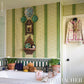 Purchase 5018301 | Crème Anglaise, Juniper Green - Schumacher Wallpaper