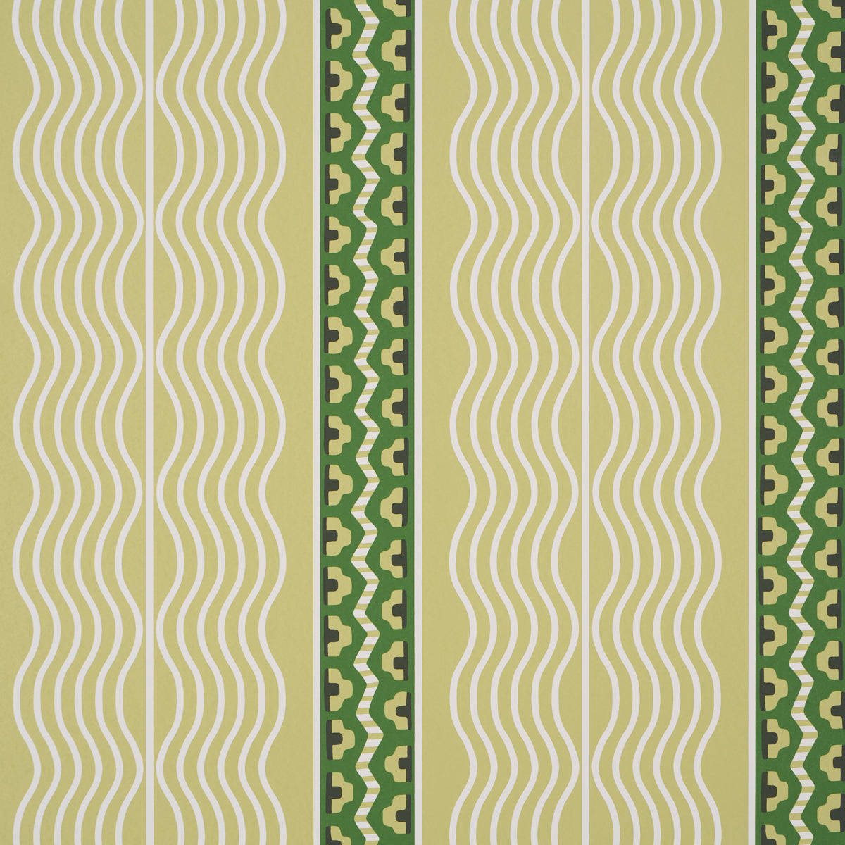 Purchase 5018301 | Crème Anglaise, Juniper Green - Schumacher Wallpaper