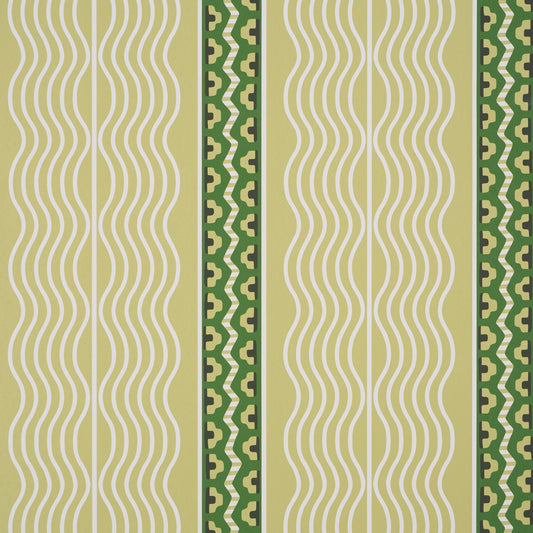 Purchase 5018301 | Crème Anglaise, Juniper Green - Schumacher Wallpaper