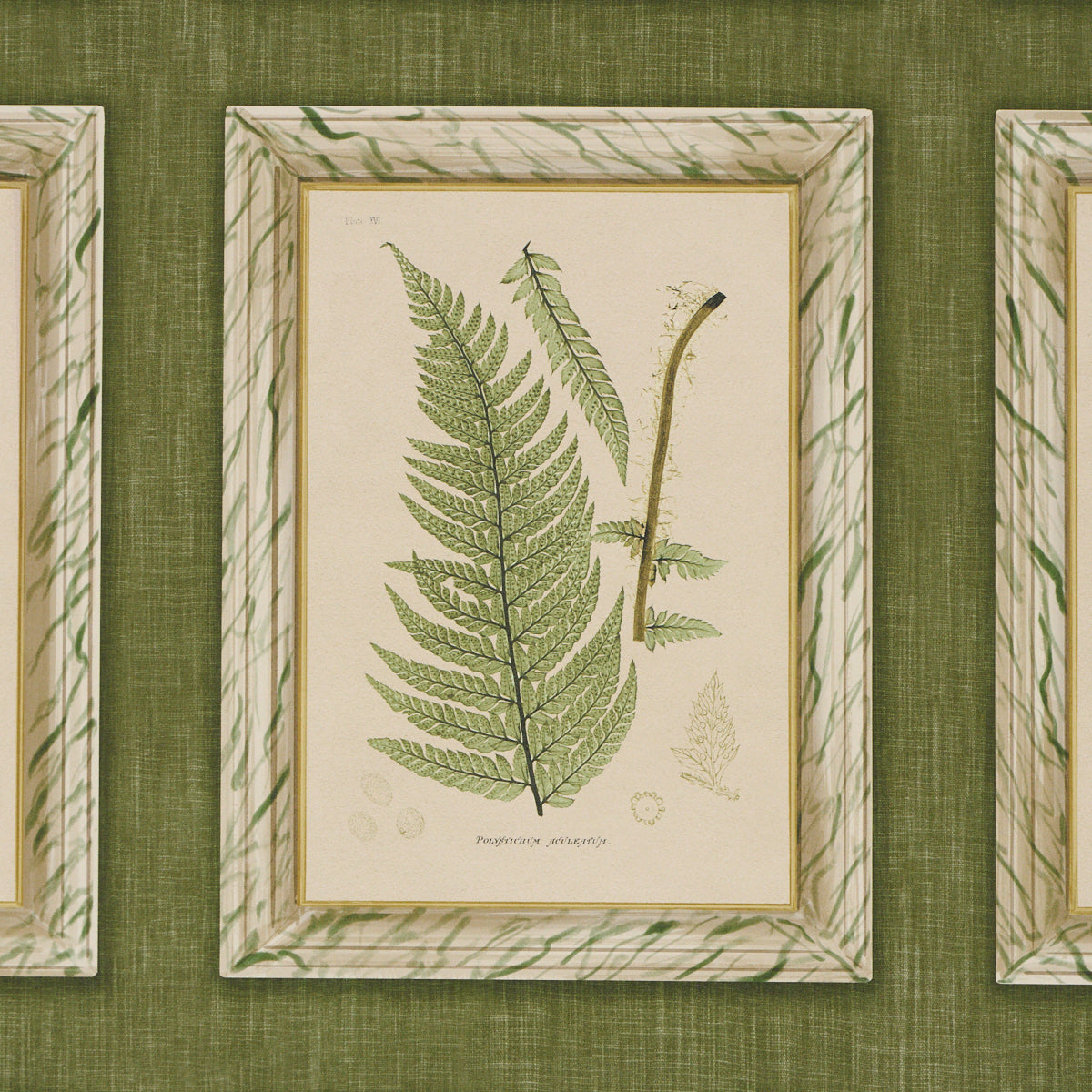 Purchase 5018311 | Garden'S Trust, English Green - Schumacher Wallpaper