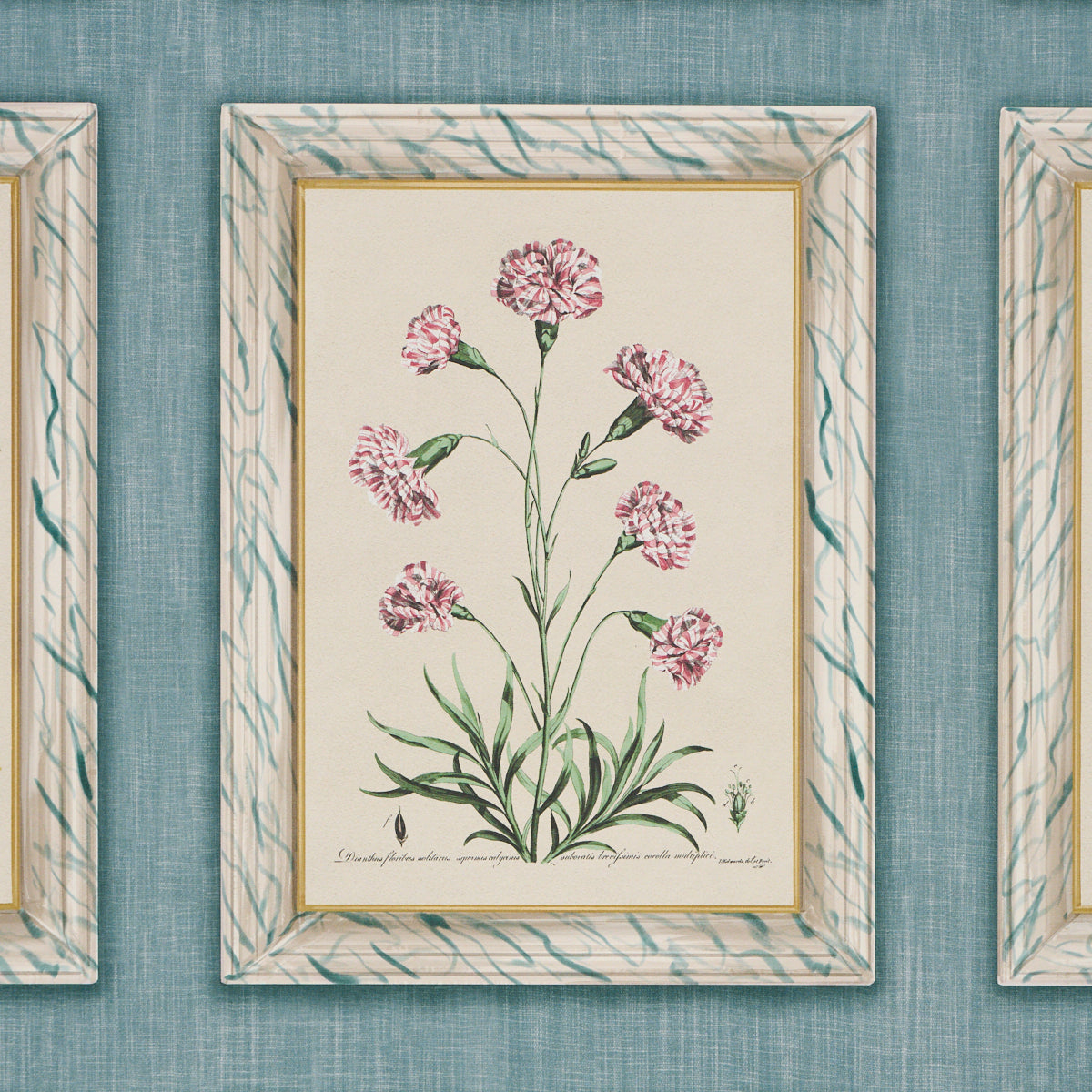 Purchase 5018312 | Garden'S Trust, Porcelain Blue - Schumacher Wallpaper