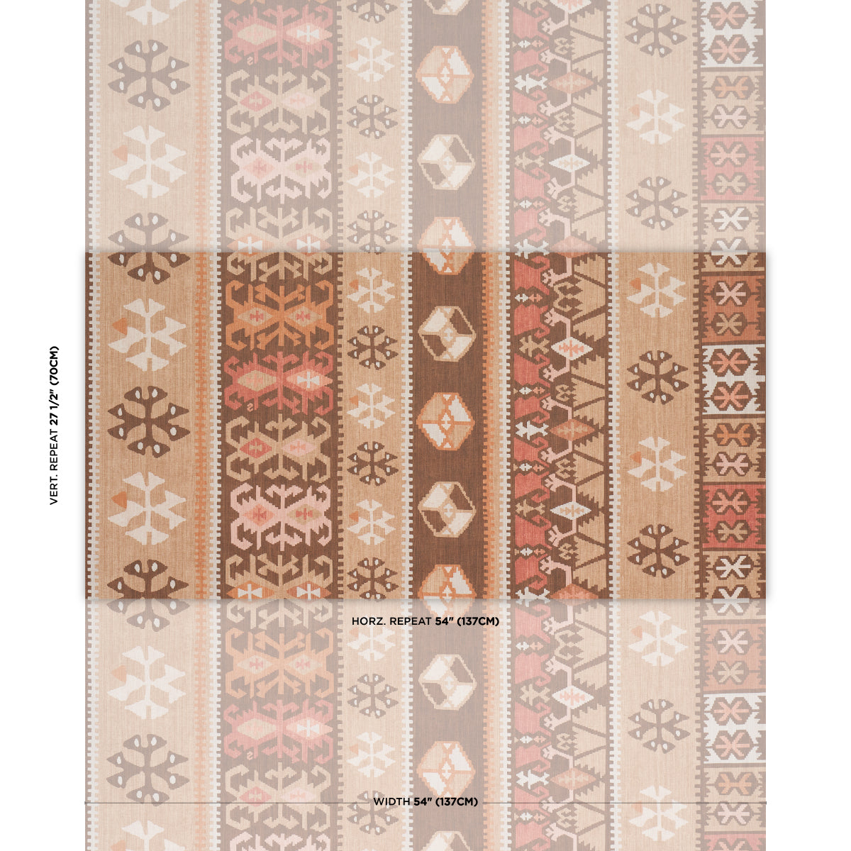 Purchase 5018321 | Sahane, Sun Faded Neutrals - Schumacher Wallpaper