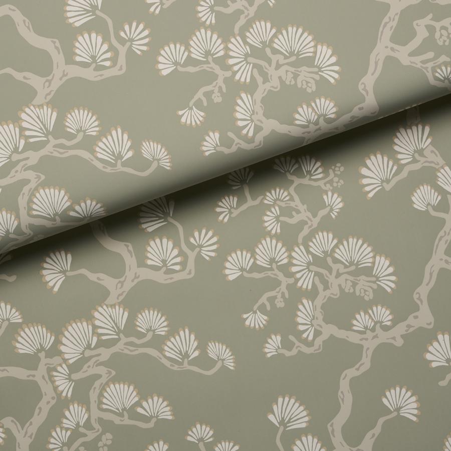 Purchase 5018330 | Hinata, Sage - Schumacher Wallpaper