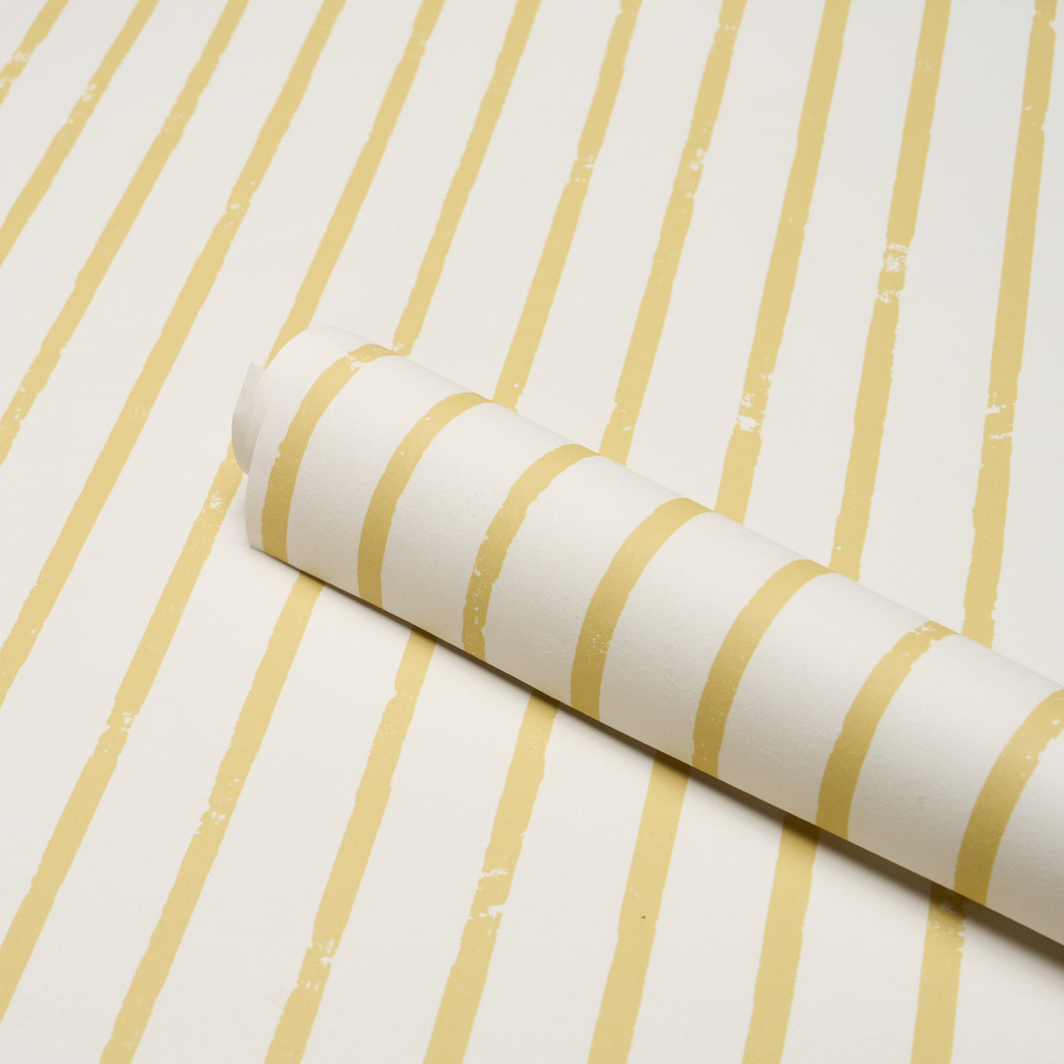 Purchase 5018351 | Springs Stripe, Yellow - Schumacher Wallpaper