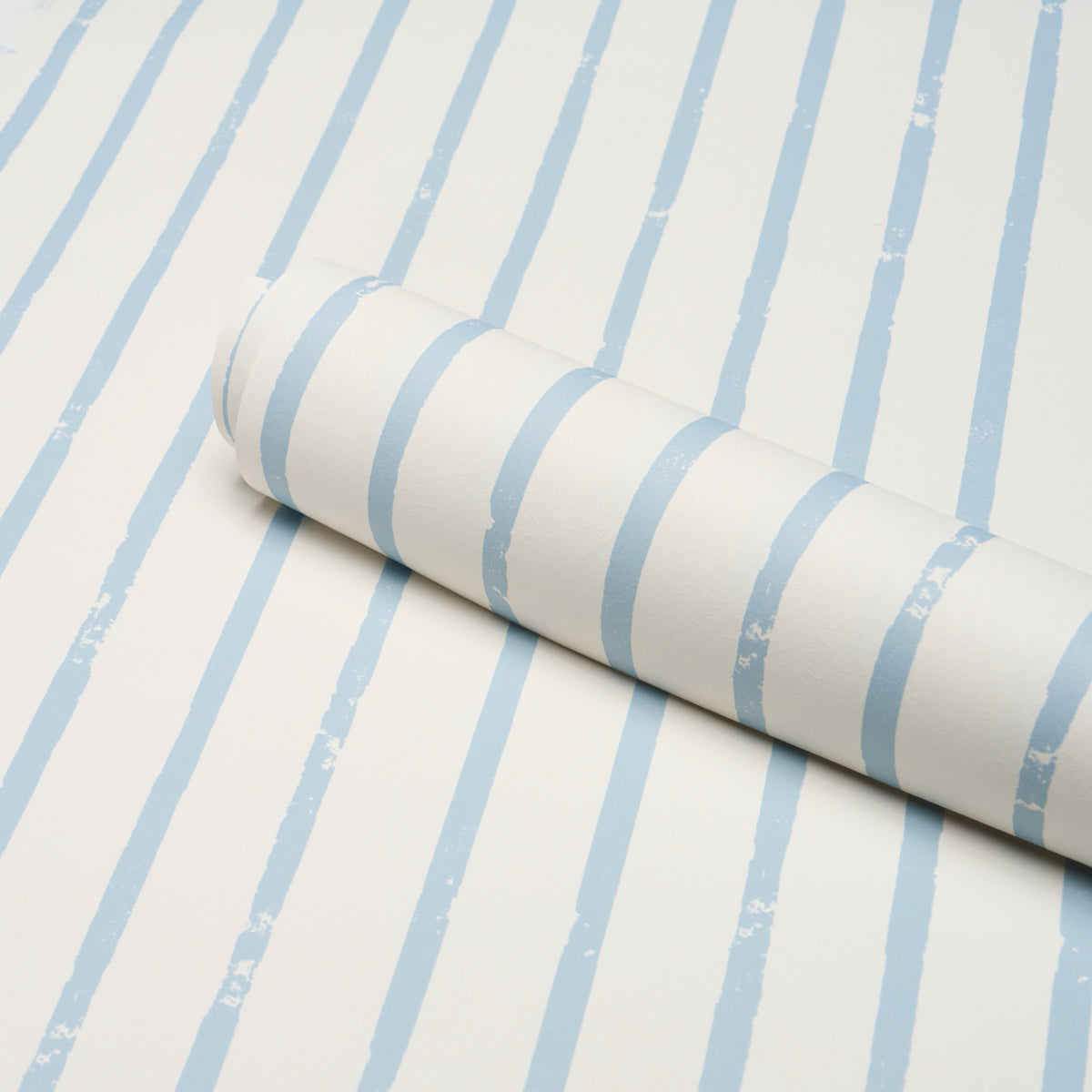 Purchase 5018352 | Springs Stripe, Sky - Schumacher Wallpaper
