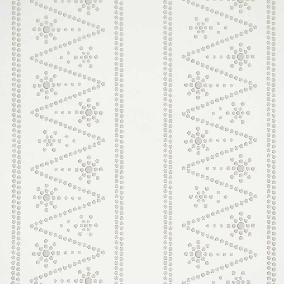 Purchase 5018370 | The Pearlies, Silver - Schumacher Wallpaper