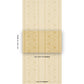 Purchase 5018371 | The Pearlies, Soft Gold - Schumacher Wallpaper
