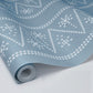 Purchase 5018372 | The Pearlies, Soft Blue - Schumacher Wallpaper