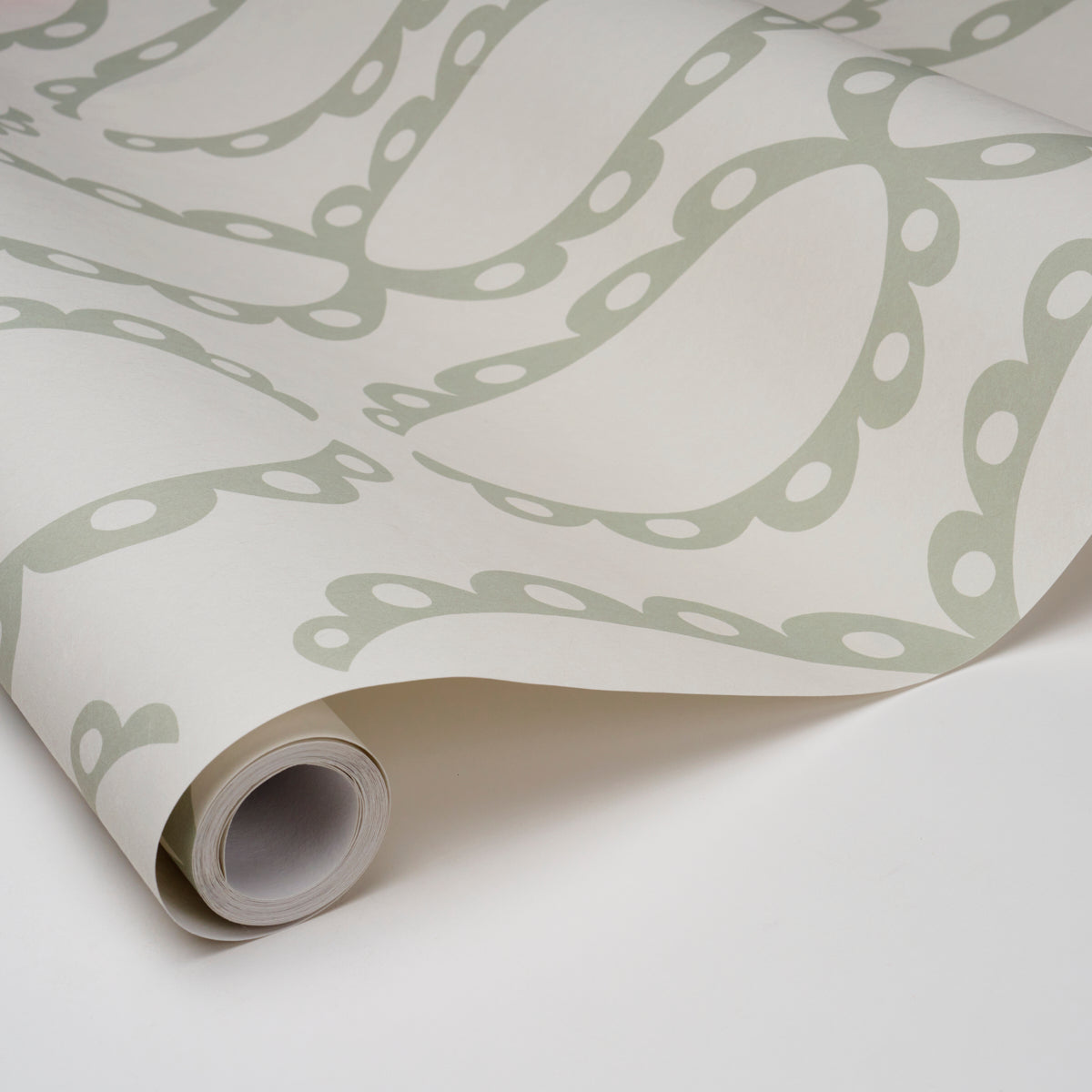 Purchase 5018382 | The Saints, Cool Green - Schumacher Wallpaper