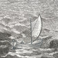 Purchase 5018390 | Philadelphia Harbor 3 Panel Set, Black - Schumacher Wallpaper