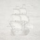 Purchase 5018392 | Philadelphia Harbor 3 Panel Set, Grey - Schumacher Wallpaper