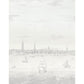 Purchase 5018392 | Philadelphia Harbor 3 Panel Set, Grey - Schumacher Wallpaper