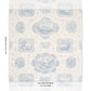 Purchase 5018411 | Century Scenic Toile, Blue - Schumacher Wallpaper